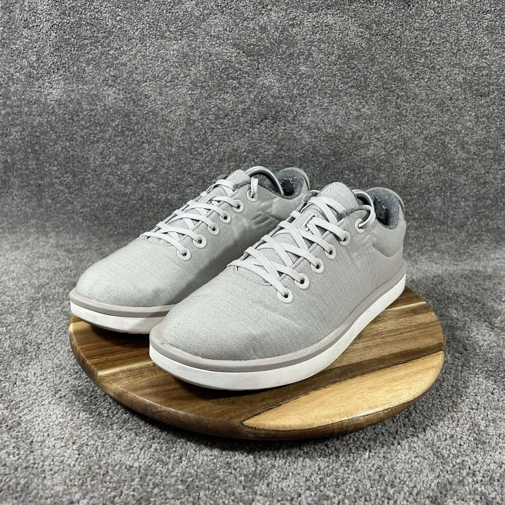 Allbirds Wool Pipers WP Mens Size 11 Gray Lace Up Low Top Casual Shoes Used